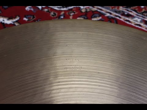【Vintage A Zildjian】194~50's 24" 3485g