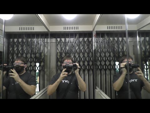 Riding the Vintage Otis Gated Elevator at the Nashville Arcade