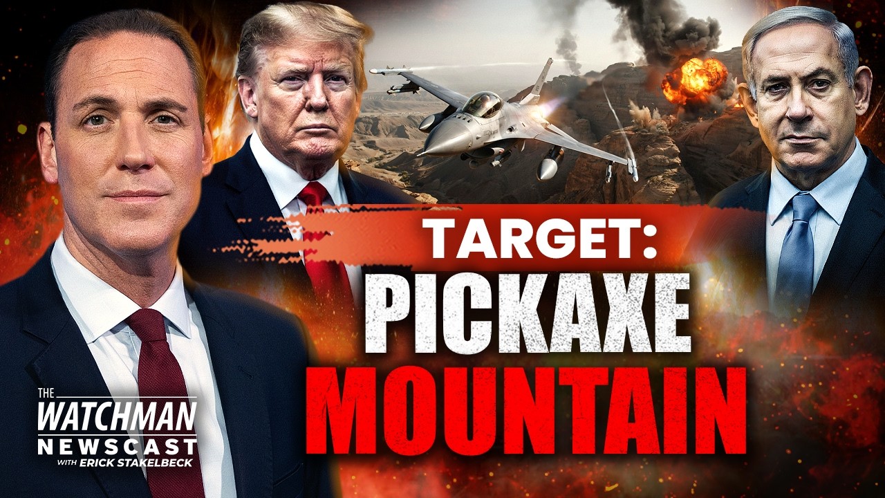 Iran’s Pickaxe Mountain Nuclear Site ON NOTICE as Trump & Bibi Meet in DC | Watchman Newscast