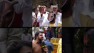 BlinkIt Rider Joins #CockroachJantaParty At Jantar Mantar 📍🪳#cjp #protest #groundreport #blink