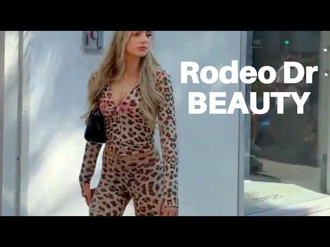 Beautiful People and Exclusive Street, "Rodeo Dr" Enclave, Beverly Hills  | CALIFORNIA