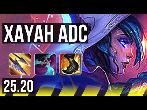 XAYAH & Neeko vs CAITLYN & Heimerdinger (ADC) | KR Master | 25.20