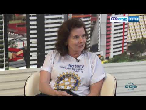 O DIA NEWS 26 08  Ana Elisa Marangoni (Pres. Rotary Clube Teresina-FaÌtima)