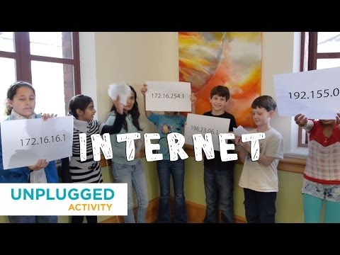 Lesson 18 - Internet - unplugged activity