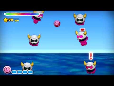 3-2 The Haunted Ship ~ Level 3 Indigo Ocean ~ Kirby and the Rainbow Curse ~ NO COMMENTARY 1bd