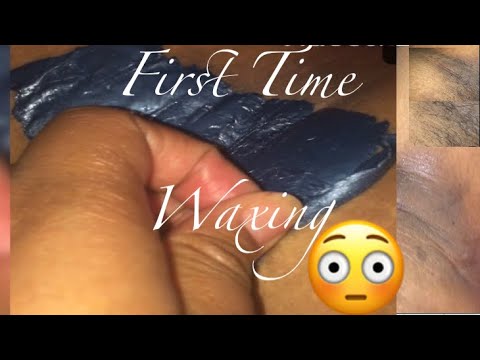 Waxing for the first time