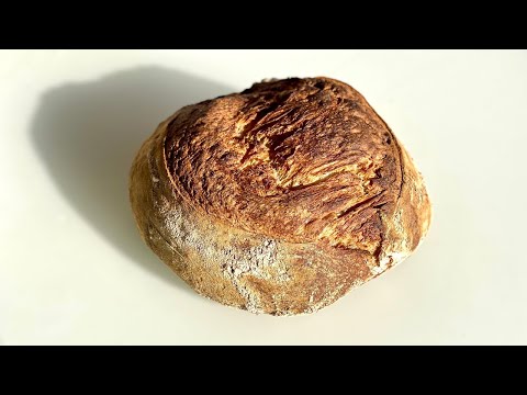 Step-by-step Guide To Making French Country Bread - Pain Au Levain