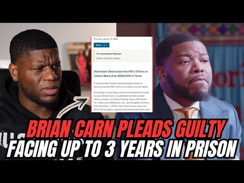 "Prophet" Brian Carn Pleads Guilty To Tax Fraud & Faces Up To 3 Years In Prison