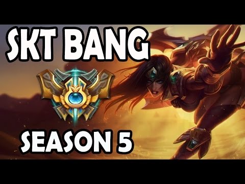 SKT T1 Faker Sivir vs Graves ADC Ranked Challenger Korea