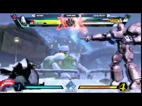 UMVC3 RAYRAY VS FRUTSY LOSERS SEMIS TOP 8 EVO2015