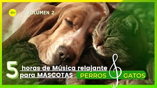 🐶🐱5 HORAS DE MÚSICA RELAJANTE PARA TU MASCOTA 🐶🐱 (PERROS Y GATOS | ¡¡ESTRESADOS!!