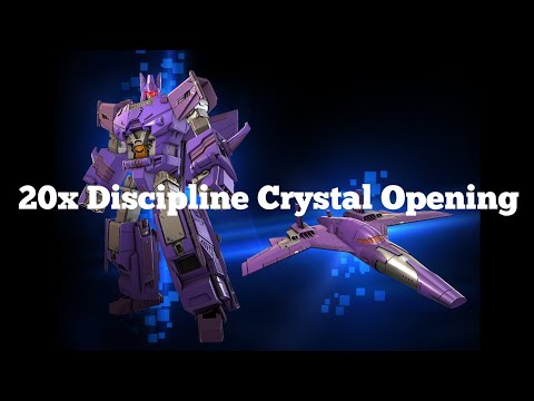 Opening 20x (Cyclonus) Discipline Crystals - Transformers Forged to Fight