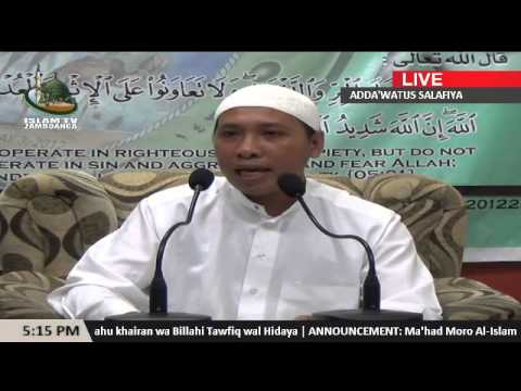 Ihsan by Sh Abdurahman Abdulgani & Bahagian sin Pangatayan sin Manusiya by Sh Al-amin Amilussin