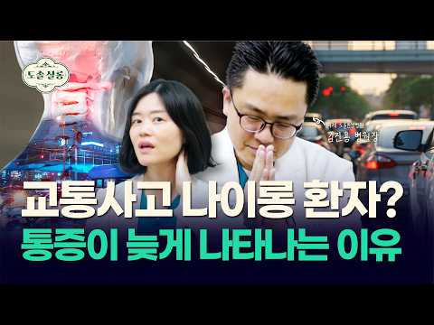[교통사고 한방병원] 사고 직후엔 안 아픈 이유? 엑스레이 정상이어도 '교통사고 후유증' 진찰 받아야 하는 이유? 교통사고 1편 | 도솔살롱