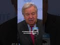 UN chief says Rafah assault would be a human catastrophe
