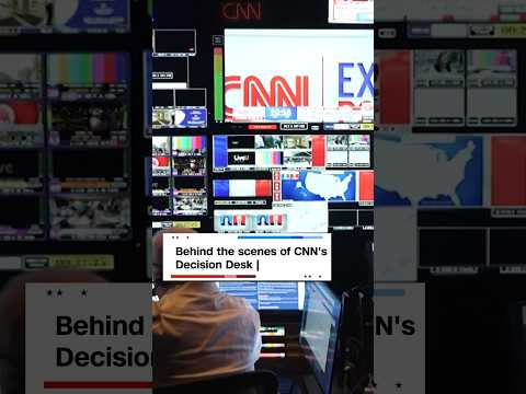 Behind the scenes of CNN's Decision Desk