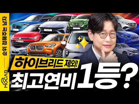 최고 연비 자동차 TOP 10! 하이브리드 빼니 충격! 국산차 친환경은?