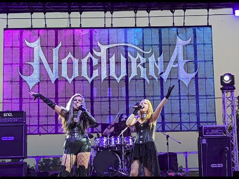 Nocturna - Daughters Of The Night live & lyrics, Malpaga 26.07.24
