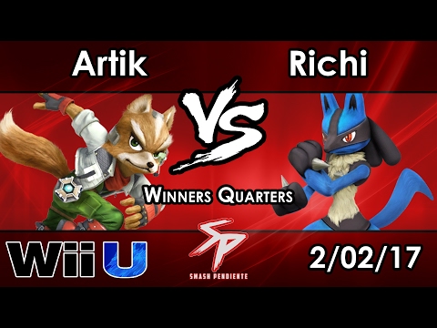 SP69 Artik (Fox) Vs. SF | Richi (Lucario) - Winners Quarters - Smash 4
