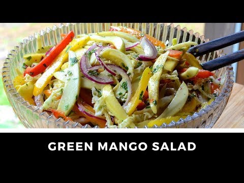 Refreshing GREEN MANGO SALAD!