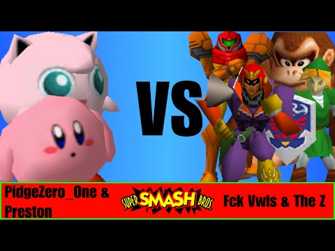 Echo Summer 2015 -PidgeZero One & Preston Vs The Z & Fck Vwls - Smash 64 Doubles Winners Semis