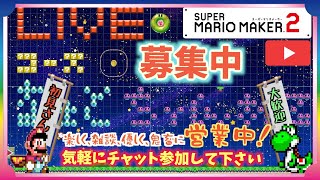 程度の良いコースをクリアしたい！リベンジマッチ【マリオメーカー２Live実況】