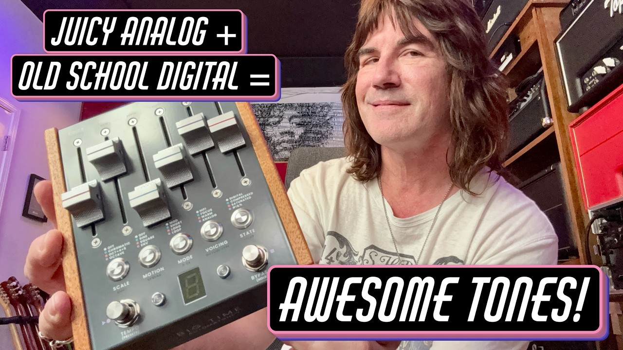JUICY ANALOG MEETS DIGITAL - CHASE BLISS BIG TIME DELAY