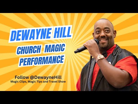 Voted #1 Keynote and Comedy Magician Dewayne Hill video.