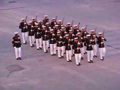 After the Oops; Marines Silent Drill Team, Fort Henry Guard new