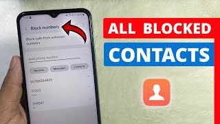 How to View All Blocked Numbers and Unblock them on Android - Full Guide