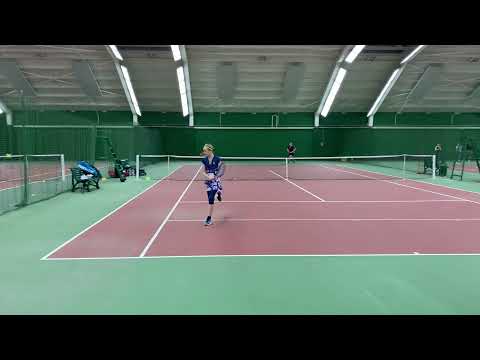 Tamina Kochta 12 years #tennischampion #tenniskid #tennistraining #taminakochta