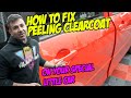 How To Fix Peeling Clear Coat