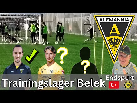 Trainingslager Belek: Alemannia Aachen im Endspurt vor der Rückrunde