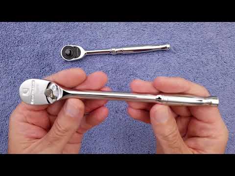 Battle of the 1/4-Inch Drive Ratchets: Tekton SRH01006 (90-tooth) vs. GearWrench 81028 (84-tooth)