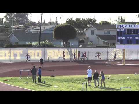 VarG 300m H at Fountain Valley - 4-20-16 - Los Alamitos Girls