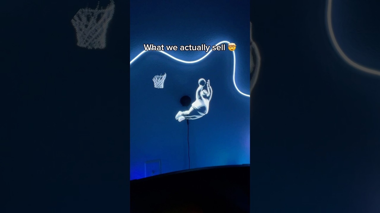 You can put ANY video/photo on this fan too 🤩 #led #hologram #ledlights #shorts