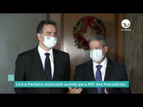 Presidentes da Câmara e do Senado anunciam acordo para promulgação da PEC dos Precatórios - 07/12/21