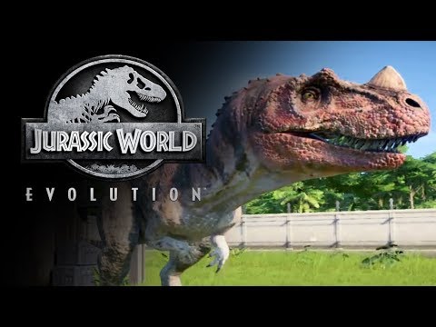 Jurassic World Evolution - T-Rex vs. Ceratosaurus!