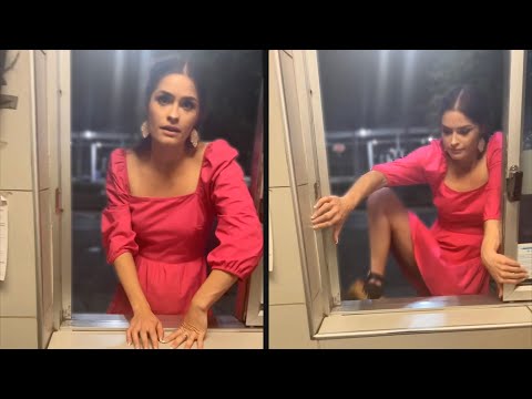 Crazy Customer Climbs in Drive-Thru Window