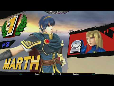Construct 105 -  Reptale vs Kasen -  Smash 4 Singles WQ