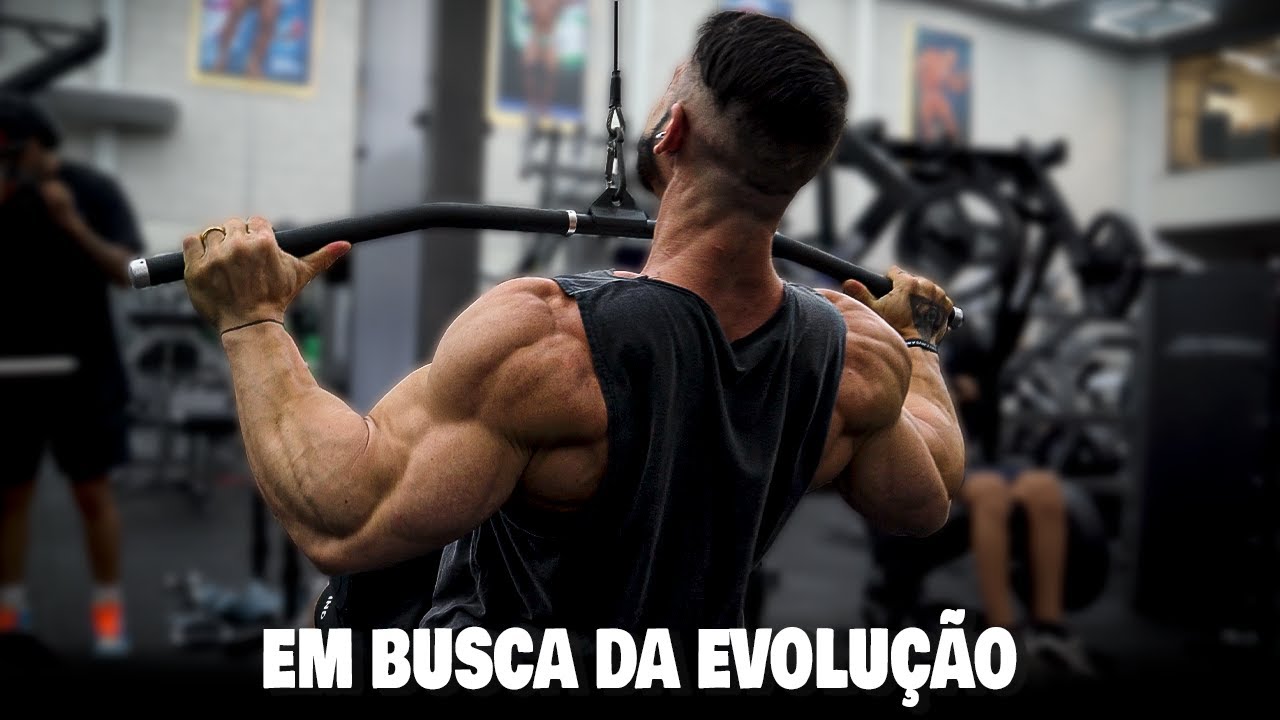 TREINO DE COSTAS - 16 DIAS PARA O ARNOLD OHIO - RAMON DINO