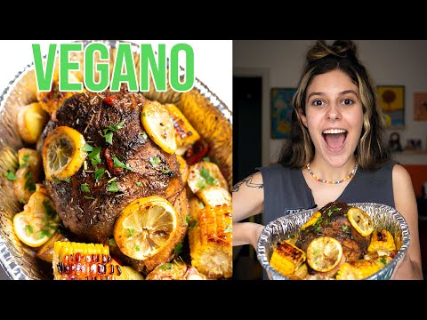 PERNIL VEGANO DE NATAL | SUCULENTO E DESFIA!!!