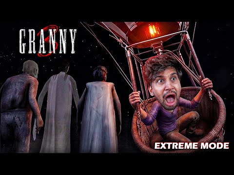 On 5th DAY, I ESCAPED WITH BALLOON IN GRANNY 3 NEW UPDATE