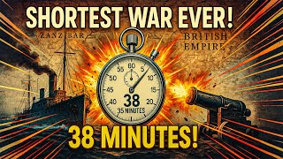 The Day Zanzibar Fell in 38 Minutes🤯: Inside History’s Quickest Conflict. #fyp #history