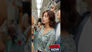 Download lagu Japan's crowded subway train during rush hour #shorts #japan #metro #japanese mp3