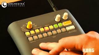 Video thumbnail for KORG KR mini  A Rhythm Machine by ORCHESTRA MEGASTORE