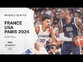 PARIS 2024 The Day France Faced An Exceptional Team USA In The Olympic Final English Version
