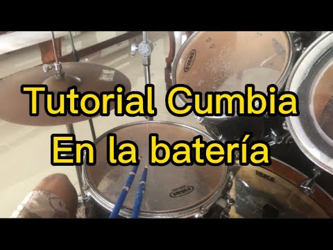 Tutorial Cumbia en la bateria Como tocar cumbia