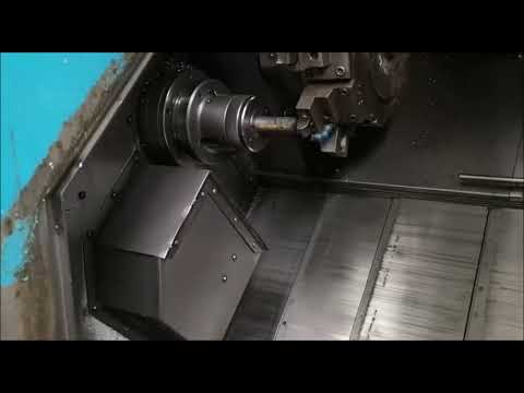 NAKAMURA-TOME TW-10 CNC Lathe with Bar Feeder and Gantry Loa