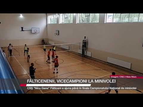 Sport   Fălticenenii vicecampioni la minivolei